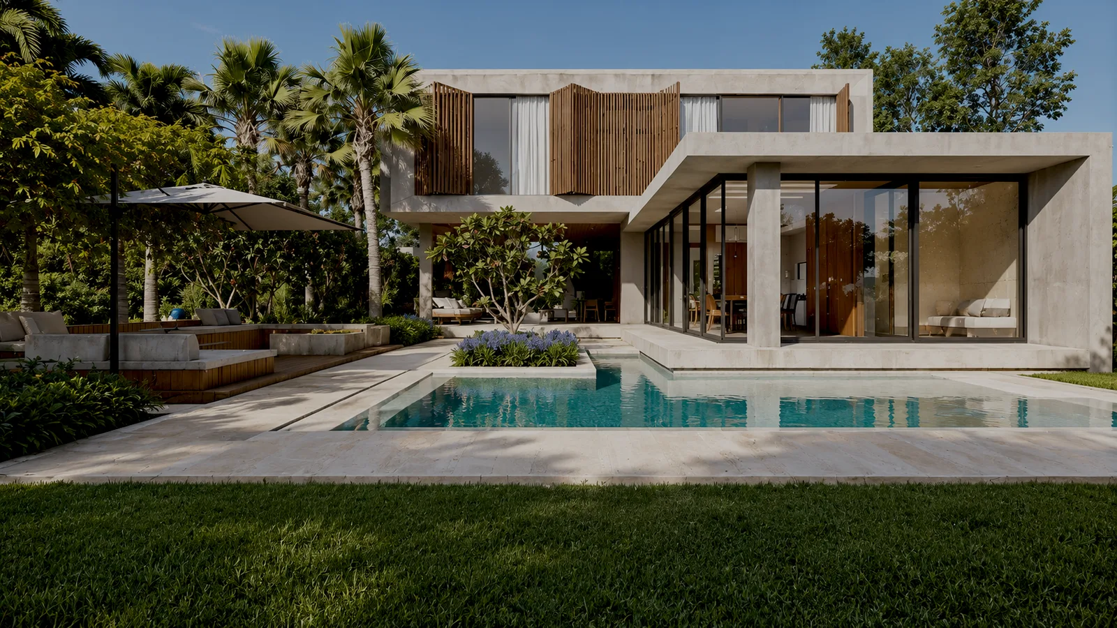 Fantoni House — 3D Project and Landscape, Minas Gerais, Brazil