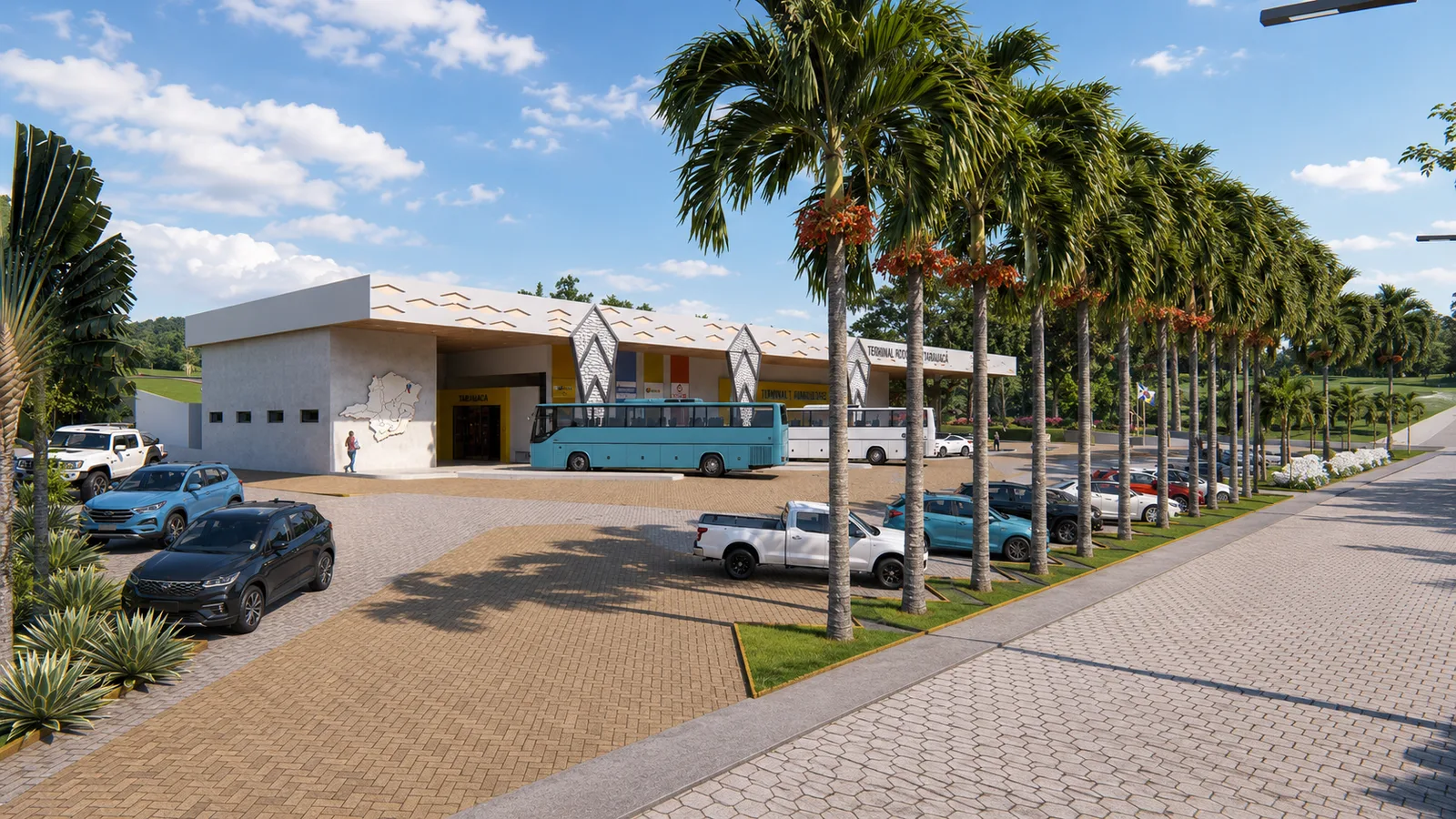Itinga Bus Station — Architecture and Landscape, Maranhão, Brazil